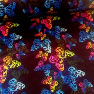 ZIMNÍ SOFTSHELL Barevní motýlci