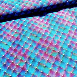 Kočárkovina Metalické prošívání