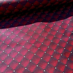 Kočárkovina Červené prošívání