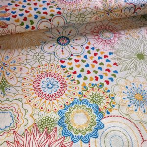 Loneta Květinová mandala