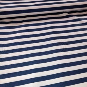 Kočárkovina Modro-bílé pruhy 1,5cm