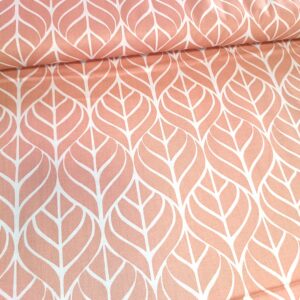 Plátno Abstrakt listy růžová