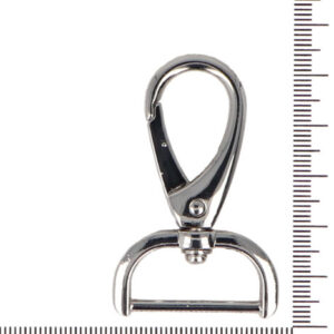 Karabina - LAURA 25 mm - NIKL