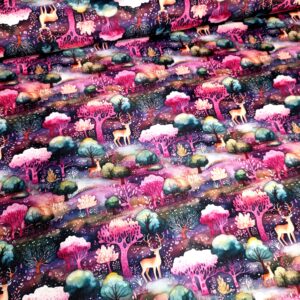 Kočárkovina Podzimní les s jelenem