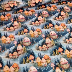 Kočárkovina Houbové domečky