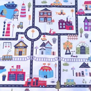 Kočárkovina - PANEL SILNICE - 89x150 cm