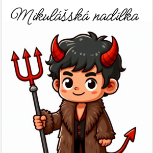 Mikulášský panel - ČERT