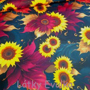 Kočárkovina Slunečnice s bordó listem