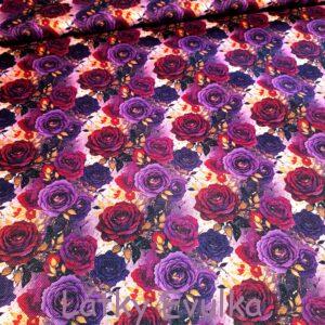 Kočárkovina Červené a fialové růže