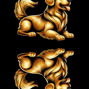 Dvojpanel ZLATÝ PES