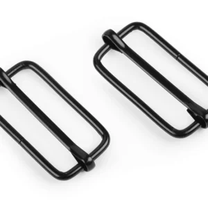 POSUNOVAČ NA POPRUHY 32 mm -  ČERNÝ LAK