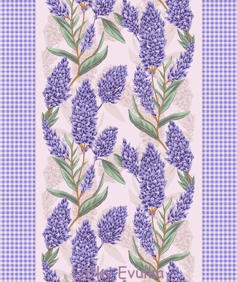 Vaflovina Levandule s fialovým okrajem - Obrázek 2