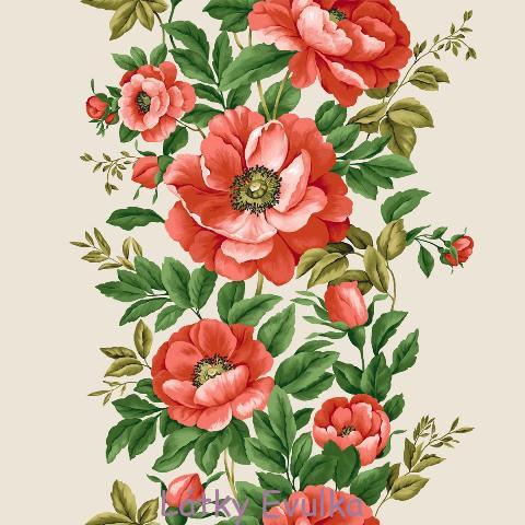 Vaflovina Pivoňky lososové - Obrázek 2