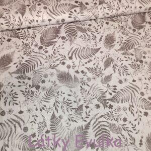 Plátno ŠEDÉ KAPRADÍ