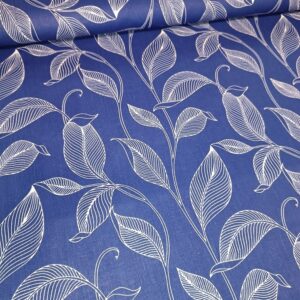 Plátno LISTY NA MODRÉ