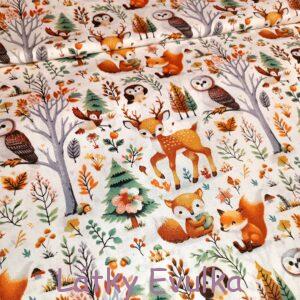 Plátno Lesní zvířátka