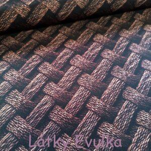 Kočárkovina Pletený vzor