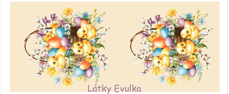 Vaflovina Kuřátka v košíku - PANEL - Obrázek 2