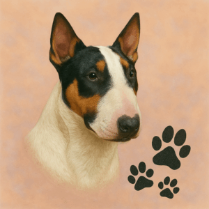 PANEL ANGLICKÝ BULTERIÉR TŘÍBAREVNÝ 1