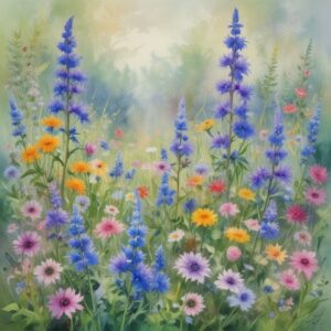 PANEL DIVOKÉ KVĚTY 1