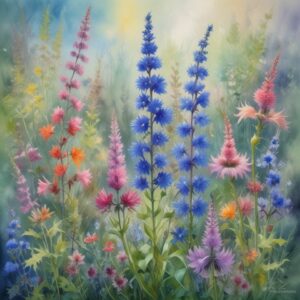 PANEL DIVOKÉ KVĚTY 2