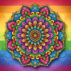 PANEL DUHOVÁ MANDALA 10