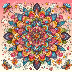 PANEL DUHOVÁ MANDALA 11