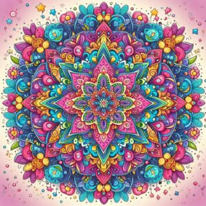 PANEL DUHOVÁ MANDALA 12