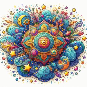 PANEL DUHOVÁ MANDALA 14