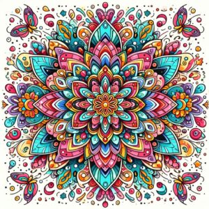 PANEL DUHOVÁ MANDALA 2