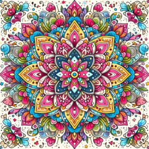 PANEL DUHOVÁ MANDALA 3