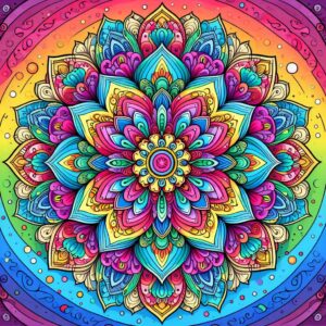 PANEL DUHOVÁ MANDALA 9