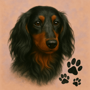 PANEL JEZEVČÍK DLOUHOSRSTÝ ČERNÝ