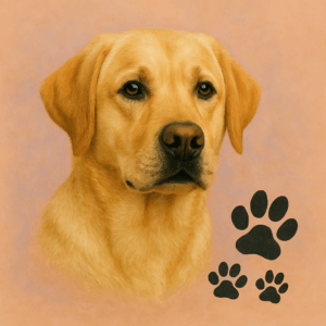 PANEL LABRADORSKÝ RETRÍVR SVĚTLÝ