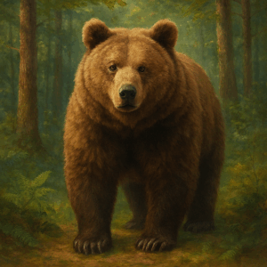 PANEL MEDVĚD HNĚDÝ