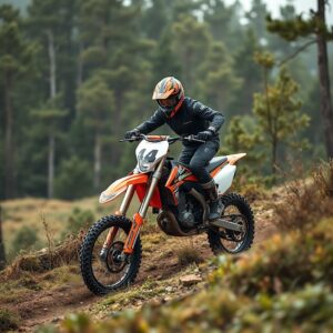 PANEL MOTOKROSAŘ V LESE 3