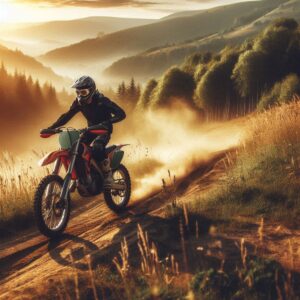 PANEL MOTOKROSAŘ V LESE 8