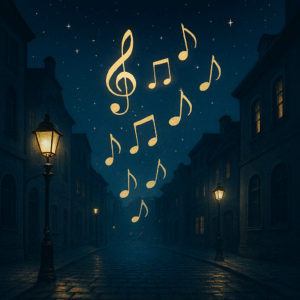 PANEL NOTY V NOČNÍ ULICI 1