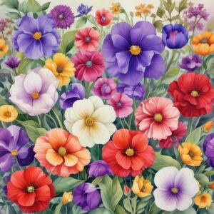 PANEL ROZKVETLÉ KVĚTINY 1