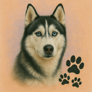 PANEL SIBIŘSKÝ HUSKY