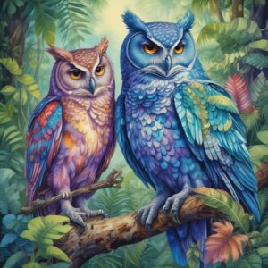 PANEL  SOVY NA VĚTVI 2