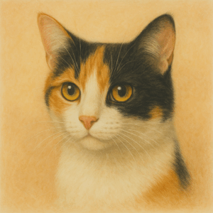 PANEL TŘÍBAREVNÁ KOČKA