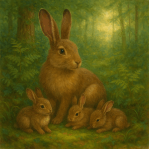 PANEL ZAJEČÍ RODINKA