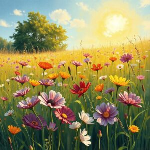 PANEL LOUKA SE ZÁPADEM SLUNCE 4