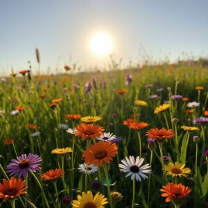 PANEL LOUKA SE ZÁPADEM SLUNCE 5