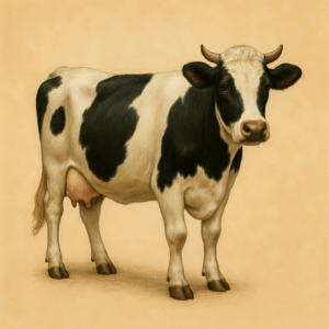 PANEL ČERNOBÍLÁ KRÁVA