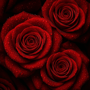 PANEL ČERVENÉ RŮŽE