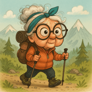 PANEL DŮCHODKYNĚ NA VÝŠLAPU 1