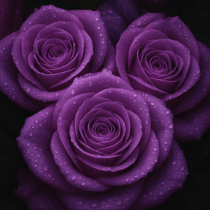 PANEL FIALKOVÉ RŮŽE