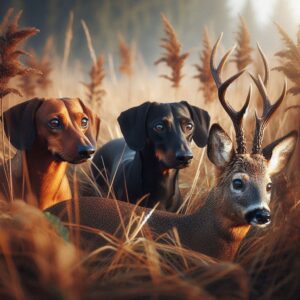 PANEL JEZEVČÍCI SE SRNCEM 1